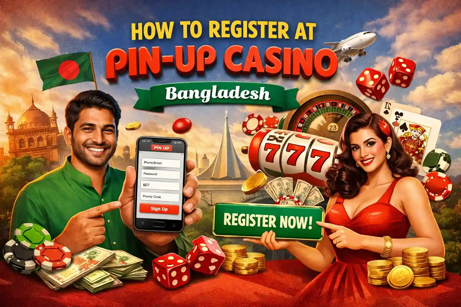 how to register at Pin Up Casino